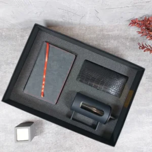 كیف چرم طبیعی مردانه پالتویی فرنج پرس دسته گرد سالنامه (سررسید) با چاپ سفارشی