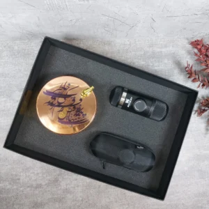 ظرف شكلات خوری مسی درب دارطرح شعر اسپرسو ساز مینی پرسو Stanley